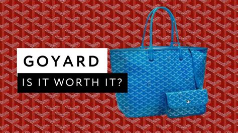 goyard canvas quality|Goyard brand history.